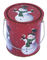 Weihnachtsfeiertags-Zinn-Behälter, Nahrungsmittelgrad mit Metallgriff, Dia110xH130mm fournisseur